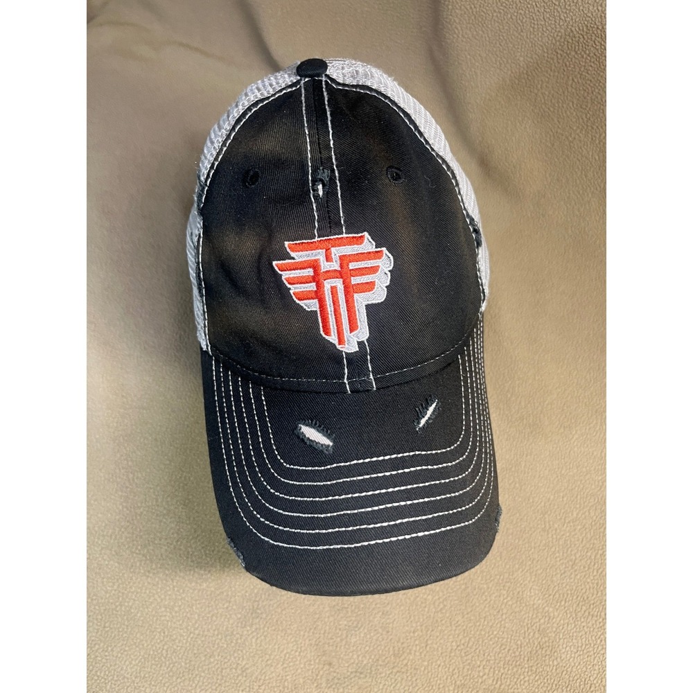 Tim Hawkins Hat Cap Snap Back Black Distressed Trucker Adjustable - Picture 2 of 15